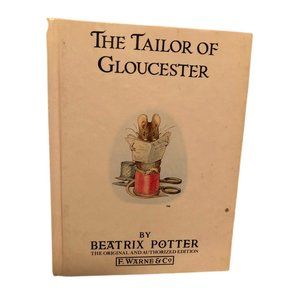 The Tailor of Gloucester Book. 1987 edition. By Beatrix Potter